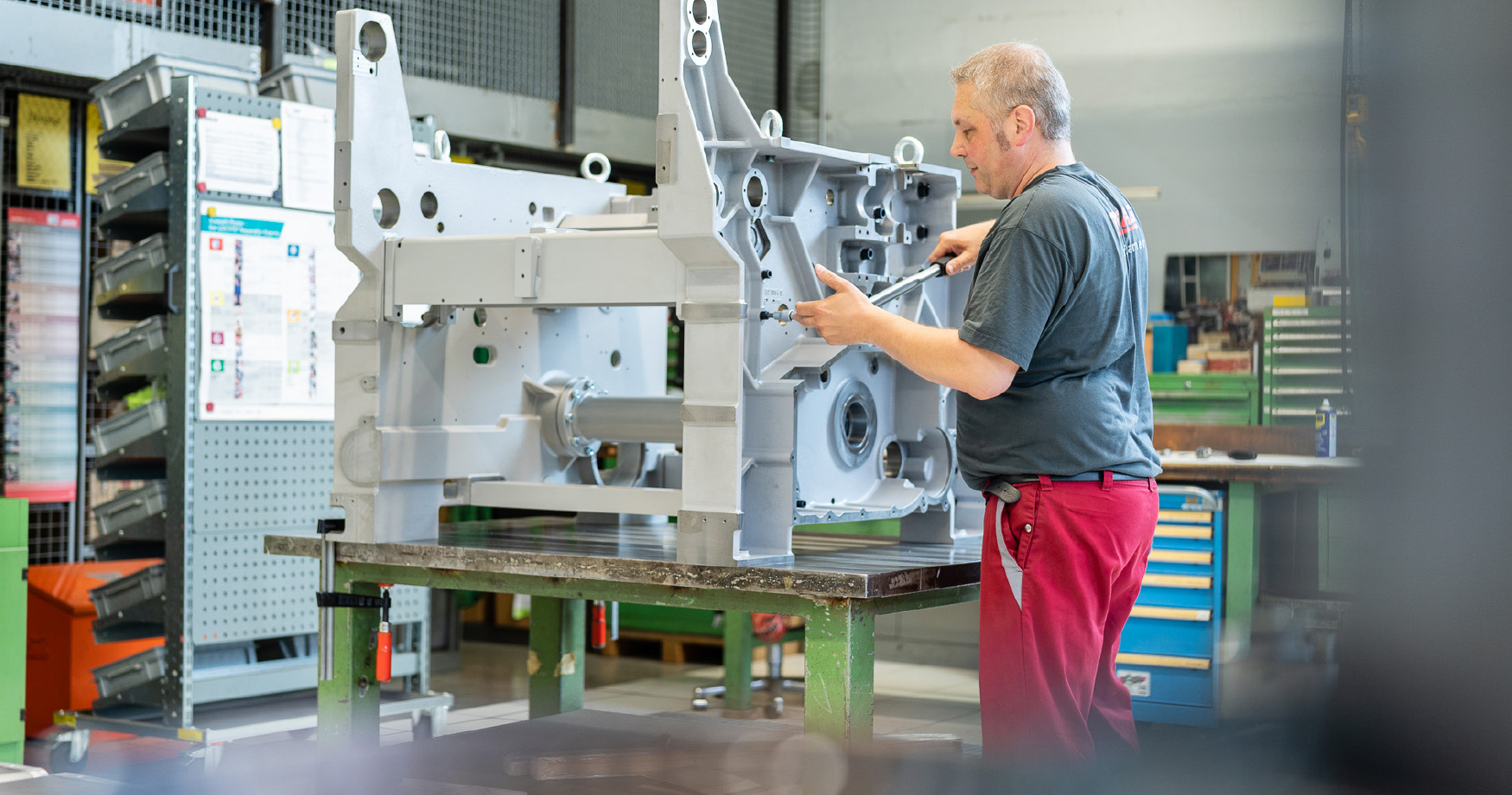 Montage - Meag AG | Gretzenbach | Maschinenindustrie | Fräsen, Drehen, Schweissen, Montage 1